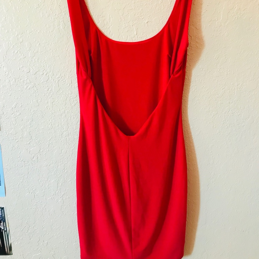 Mini Red Dress